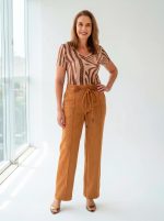Calça Nobuk com Cinto - Imagem 3